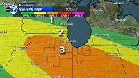 At least 3 tornadoes down trees and power lines, cause flooding and damage across south suburbs