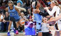 DiJonai Carrington finally addresses foul on Sophie Cunningham after getting hero's welcome from fans in Seattle