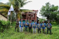 ASEAN Observer Team Visits Civilian Residential Area in Preah Vihear