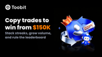 Toobit Launches August $150K Copy Trading Tournament