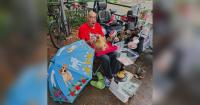This retiree wants to raise $1m for charity by painting umbrellas