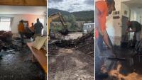 Utah family returns after flood to find cherished 50-year-old cabin buried in mud