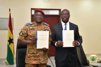 Ghana, Burkina Faso sign defence cooperation agreement to secure cross-border trade