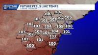 Heat advisory runs 11 am to 8 pm for coastal counties