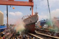 India’s indigenous naval shipbuilding push gains momentum as GRSE launches second NGOPV 'Shruti'