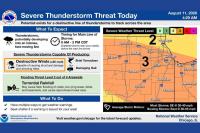 Chicago and Northern Illinois Brace for an Enhanced Severe Storm Threat as Destructive Winds Could Reach 80 MPH This Morning Into Midday