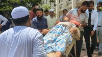 Accused surrenders in Dhaka Court on stretcher from Magura