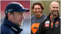 Fraser makes Blues call, ‘hot favourite’ for Bombers job as Hawk meets with Vic rivals