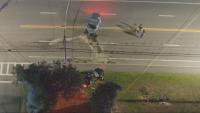 Massachusetts State Police cruiser involved in collision in Brockton