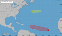 70% chance of tropical depression formation in Atlantic this week — NOAA