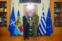 Indian Ambassador Meets Greek Military Chief