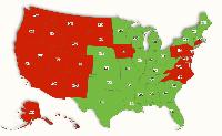 Salmonella Map Shows States Impacted by Taylor Farms Recall
