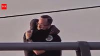 ‘You are loved’: US cop hugs man battling mental health crisis, talks him out of jumping off bridge