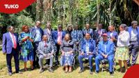 Nairobi: 10 political party leaders visit Mama Ida's home, pledge to uphold Raila's legacy