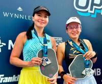 Hughes, Woo win pickleball doubles silver in PPA Tour Asia Vietnam