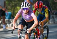 From double stage winner to a supporting role – 2025's breakthrough star Maëva Squiban celebrates a different kind of success at the Tour de France Femmes
