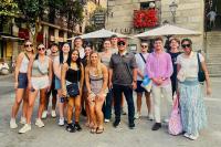 Madrid trip gives international business majors a front row seat to global markets and culture