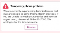 Prisma Health restores some systems after connectivity problems