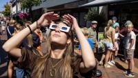 Solar eclipse glasses sell out across UK as shoppers travel miles to grab them