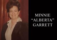 Minnie “Alberta” Garrett, 93