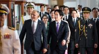 Taiwan welcomes PM Friday with military honour, state banquet