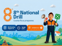 Costa Rica Prepares for the 8th National Multi-Hazard Emergency Drill