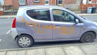 UK Insurer orders motorist to remove ‘Jesus loves you’ stickers