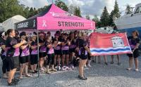 Chestmates Kingston to carry city flag in parade of breast-cancer survivors in France, before racing to win