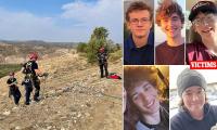 Five teenagers died after their car drove off CLIFF in rural Colorado