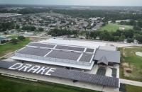 Fly into Houston and see this unique solar carport design