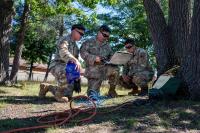 Air National Guard combat communications units unite for Northern Strike 26-2