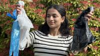 Ireland teen wins Earth Prize for biodegradable plastic that targets microplastics