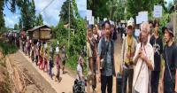 Manipur Indo-Myanmar Boundary: Kuki Chiefs Protest Proposed Realignment