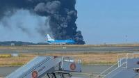 Massive fire destroys dozens of cars at parking facility near Paris Charles de Gaulle Airport