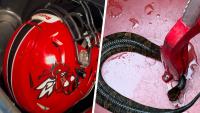 Arkansas high school football player finds deadly snake in his helmet while he practiced for an hour