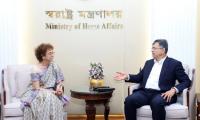 New Bangladesh permanent representative to UN meets Salahuddin Ahmed