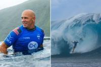 Kelly Slater, 54, Explains Why He ‘Almost Started Crying’ After Earning Near-Perfect Score in Monster Tahiti Wave
