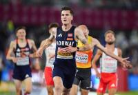 Britain’s Hunt takes 100m gold, Ingebrigtsen bags men’s 5000m