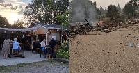 Before and after photos show home, music venue lost to B.C. wildfire