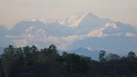 Enchanting view of Kanchenjunga visible in Panchagarh