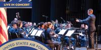 United States Air Force Band of the West to travel across north Louisiana, east Texas