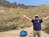 Hugh Jackman Spotted Hiking In Sun Valley, Idaho