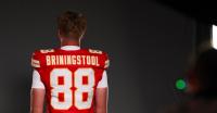 Now healthy, second-year TE Jake Briningstool is ready to compete