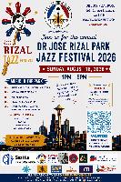 Seattle Parks and Recreation invites community to learn about Dr. Jose Rizal Park upper site renovation at the Dr. Jose Rizal Jazz Festival
