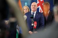 World AFP New Zealand PM survives leadership challenge months from election