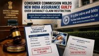 Mumbai Consumer Commission Pulls Up New India Assurance Over Undisclosed Cataract Claim Cap, Orders Balance Payment With Interest