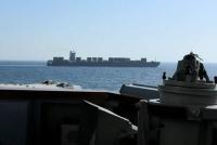 U.S. Navy Helicopter Fires on Panama-Flagged Containership in Blockade Enforcement