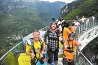 European tourists find cool comfort in China