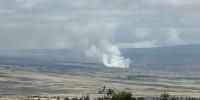 Hawaii Island wildfire burns over 70 acres, keeps Daniel K. Inouye Highway closed