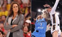Fever coach Stephanie White erupts over latest WNBA controversy in blistering speech... amid calls for her to be fired over Sophie Cunningham race storm